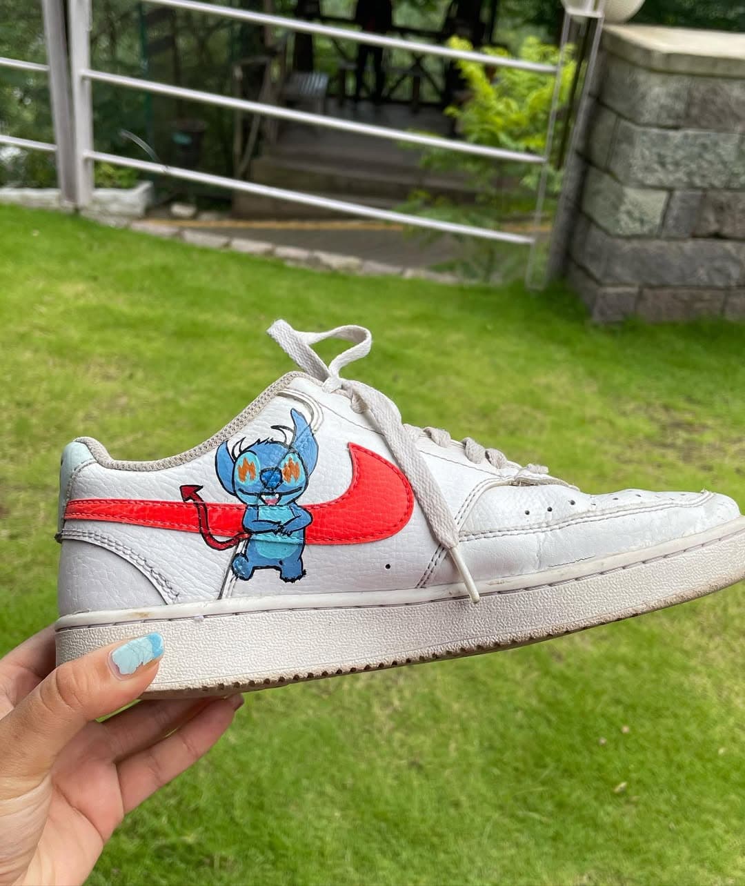 Close-up detail from the portfolio